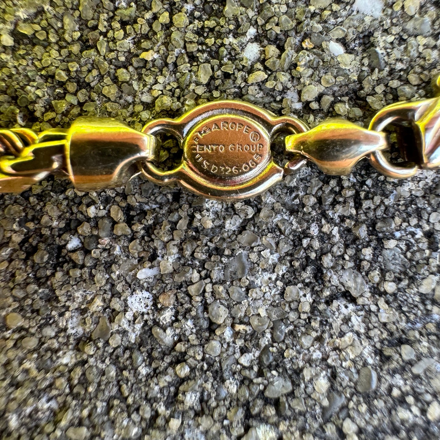 1992 Solid 14k Yellow Gold Diamondcut “Figarope” Necklace (20”)