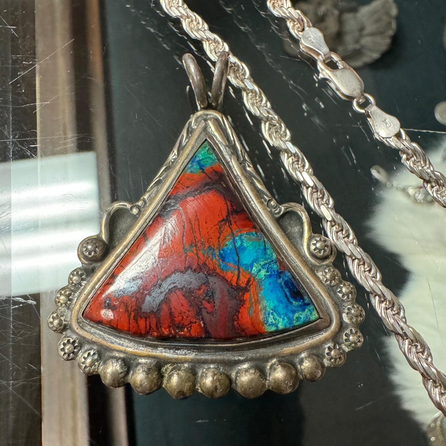 Pendant and chain