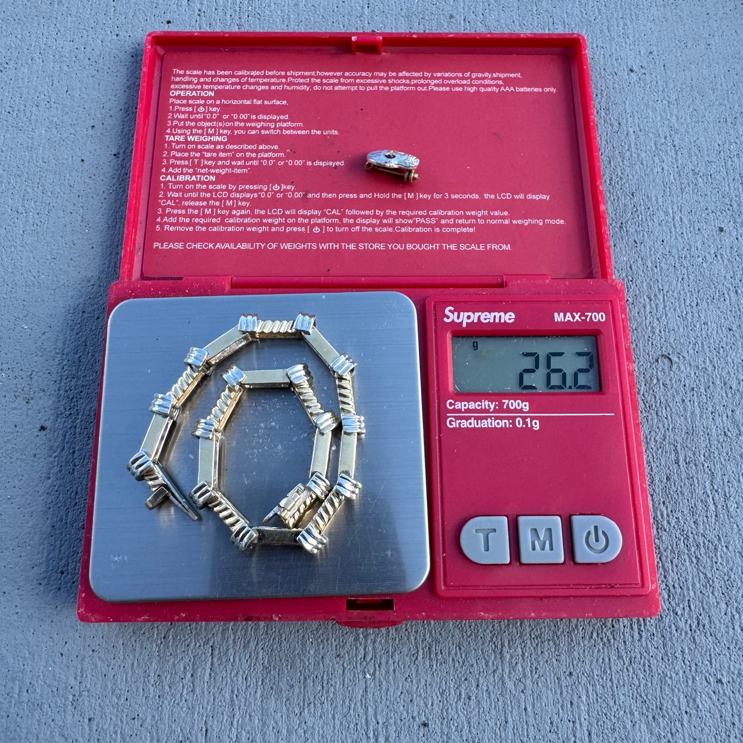 Vintage Solid 14k Two-Tone Gold 1.20ctw Natural Diamond Bracelet (7.25”)