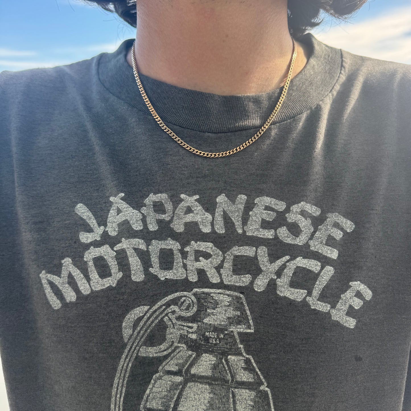 Antique Solid 14k Yellow Gold Cuban Curb Link Watch Chain Necklace (18”)