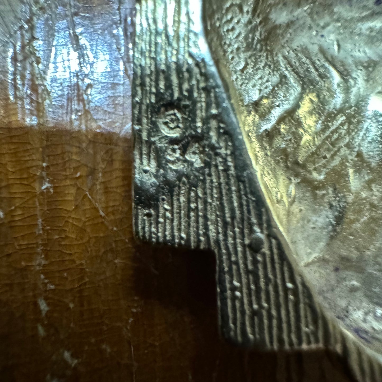 1984 Solid 14k Yellow Gold 3D High Relief Brutalist Jesus Piece Pendant