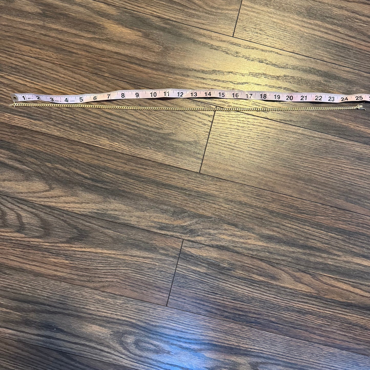 Vintage Solid 14k Yellow Gold Heavyweight Miami Cuban Link Necklace (25”)