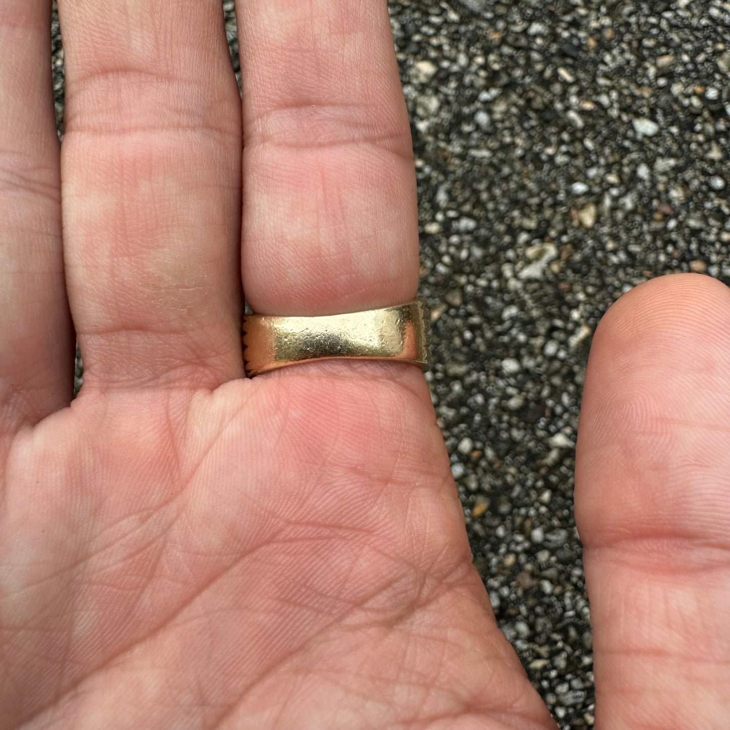 1960’s/70’s Solid 14k Yellow Gold .32CTW Natural VS Diamond Cluster Rectangular Tartelette Ring (9)