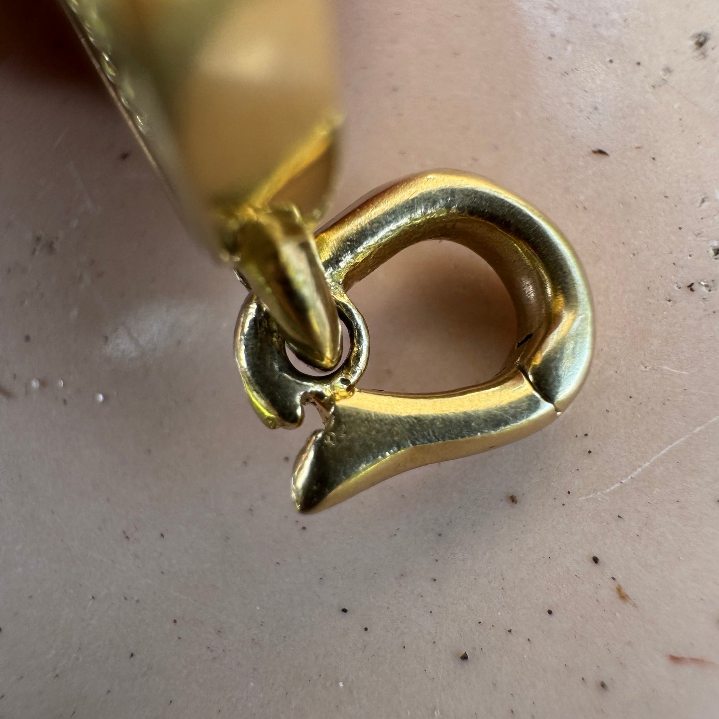 David Yurman Solid 18k Yellow Gold “Life And Death Duality Amulet” Pendant