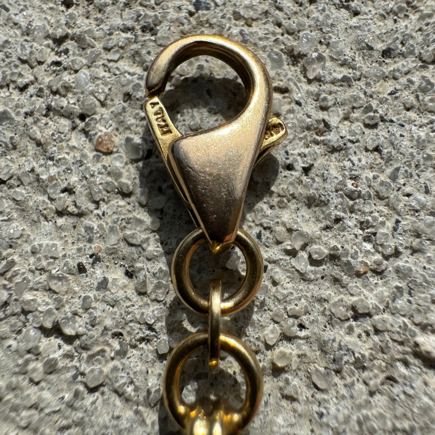 1990’s Solid 14k Italian Yellow Gold Heavyweight Byzantine Link Necklace (21.5”)