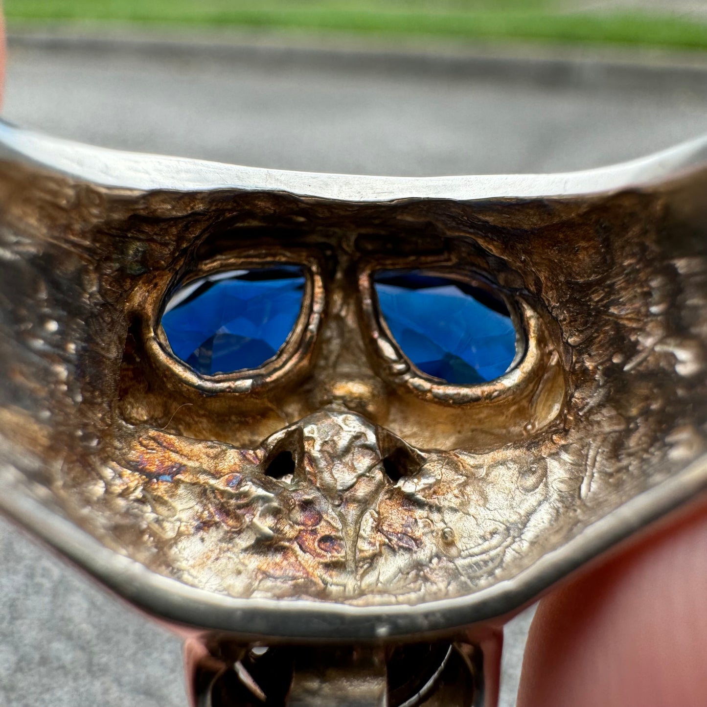 Custom Made 14k Yellow Gold And Sterling Silver Divers Mask Ring By Florida Key’s Jewelery (10)