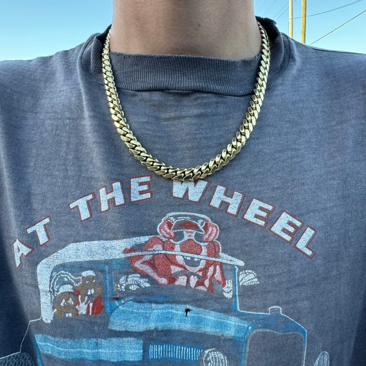 Near Mint Condition Solid 14k Buttery Yellow Gold Super Heavyweight Miami Cuban Link Necklace (20”)