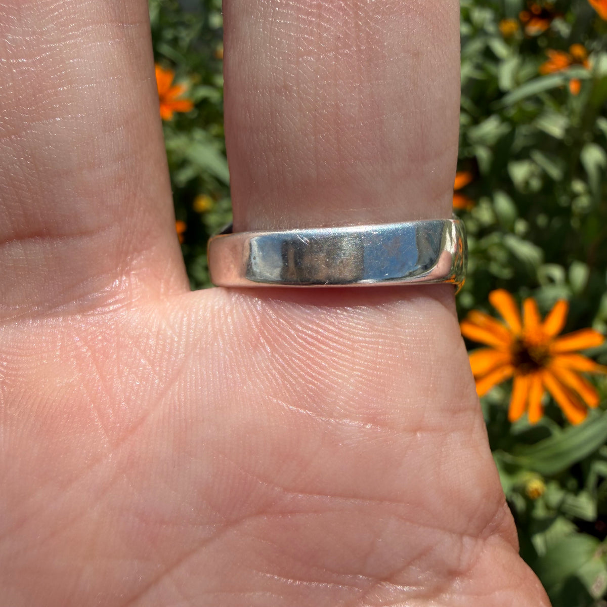 Mid-Century Sterling Silver Skull Signet Ring (13)