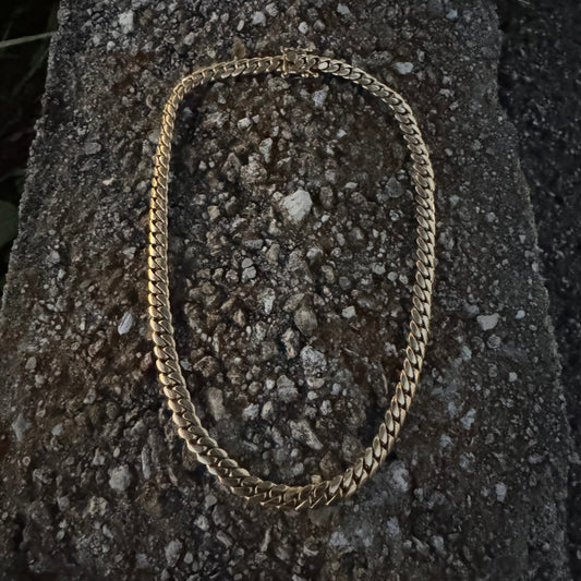 10k Miami Cuban Necklace