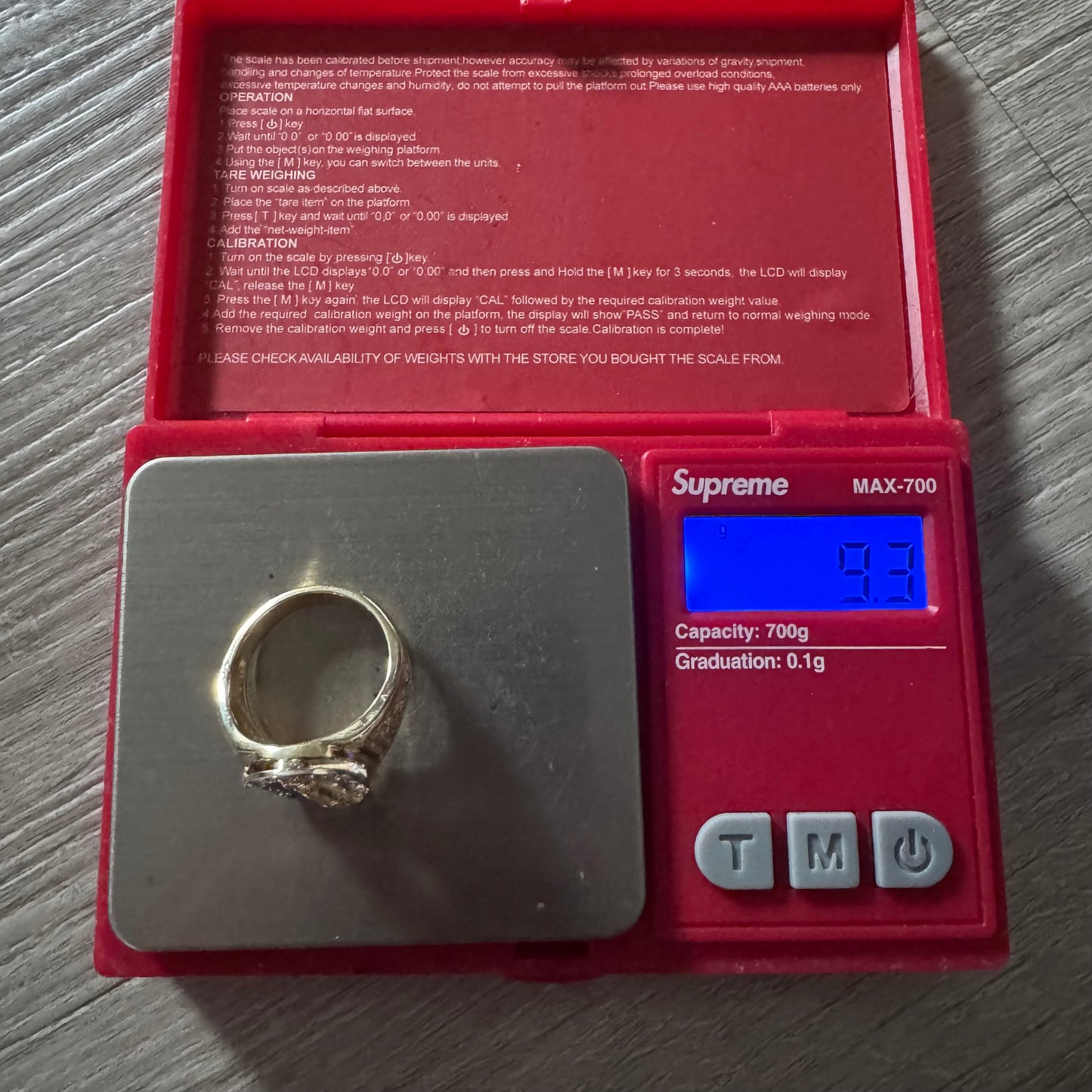 1970’s/80’s Solid 14k Gold .65ctw Natural Diamond Encrusted Good Luck Horseshoe “Gamblers” Ring (8.5)