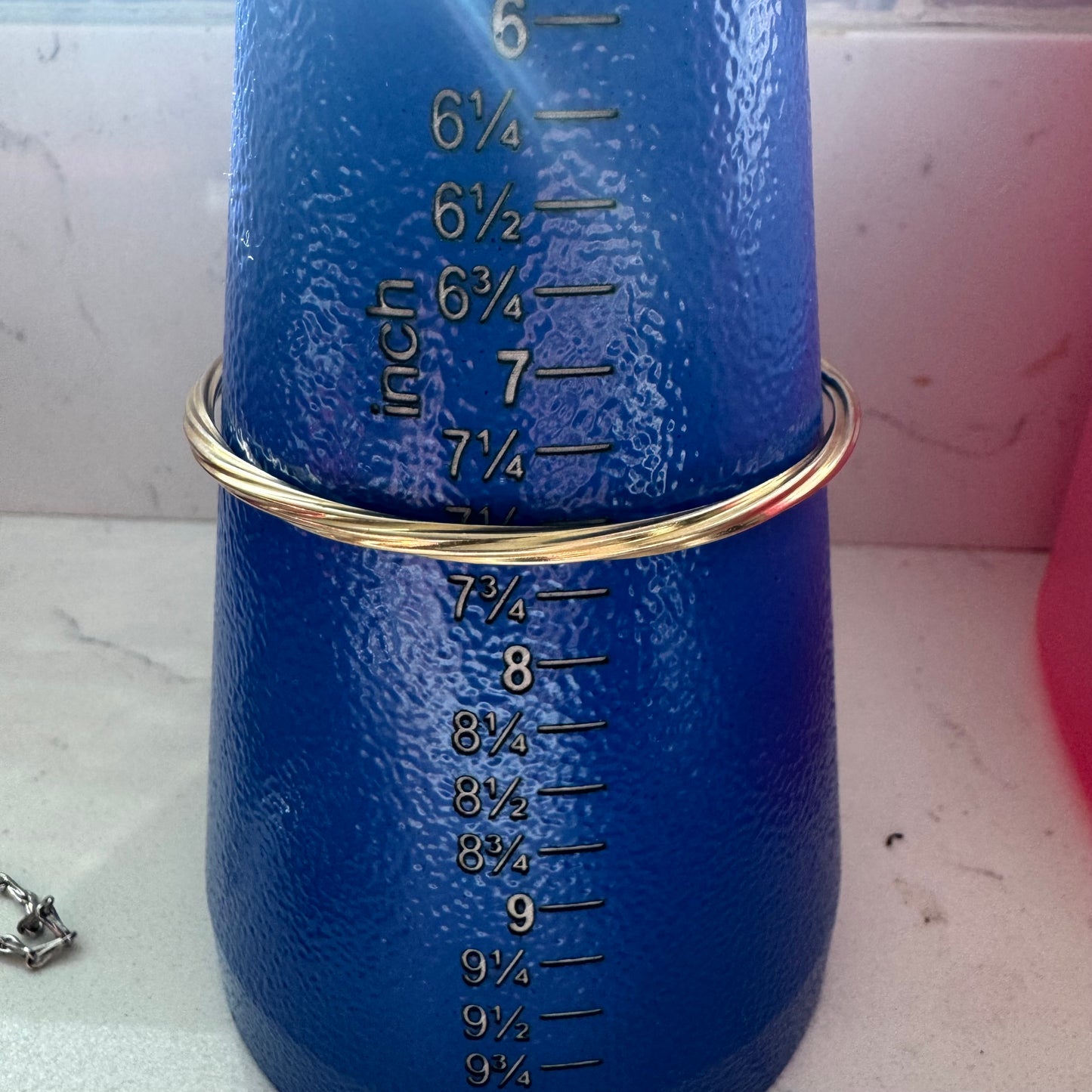 Vintage Tiffany & Co. 14k Yellow Gold Bangle Bracelet (7.5”)
