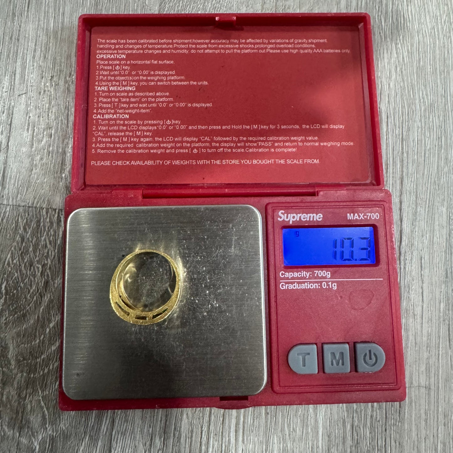 Custom Solid 18k Yellow Gold 2.35ctw Flush Set Natural Sapphire, Ruby, Emerald, And Diamond Tapered Cigar Band (7)