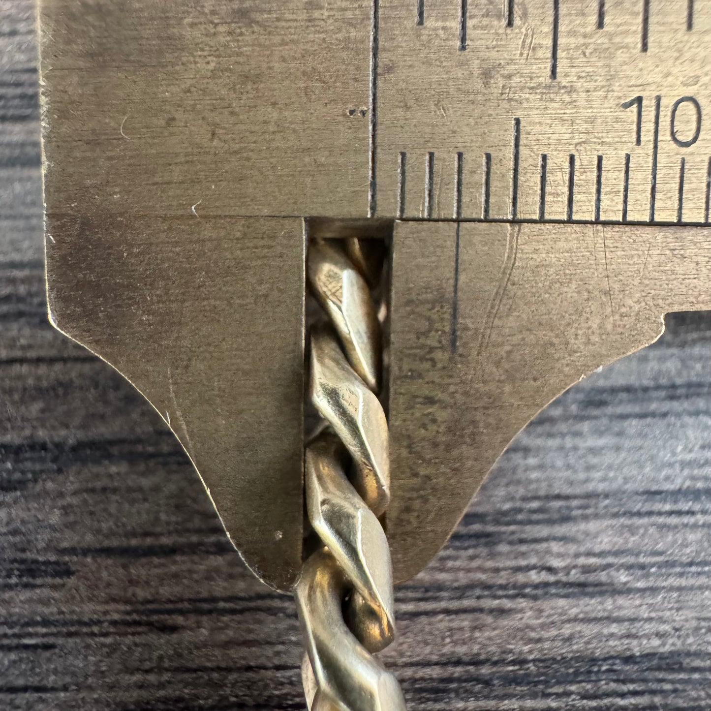 Mid-Century Solid 18k Yellow Gold Handmade Miami Cuban Link Charm Bracelet (7.25”)