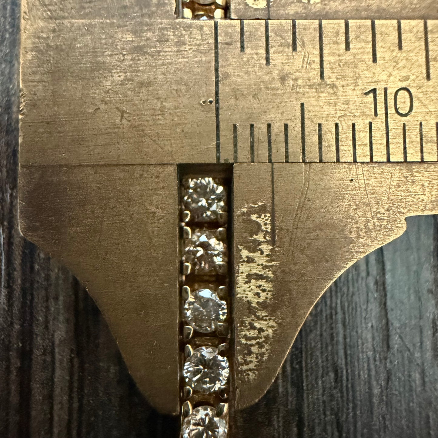 Vintage Solid 14k Yellow Gold 3.5Ctw Natural Diamond Classic Line Style Tennis Bracelet And Rolex Datejust 16013