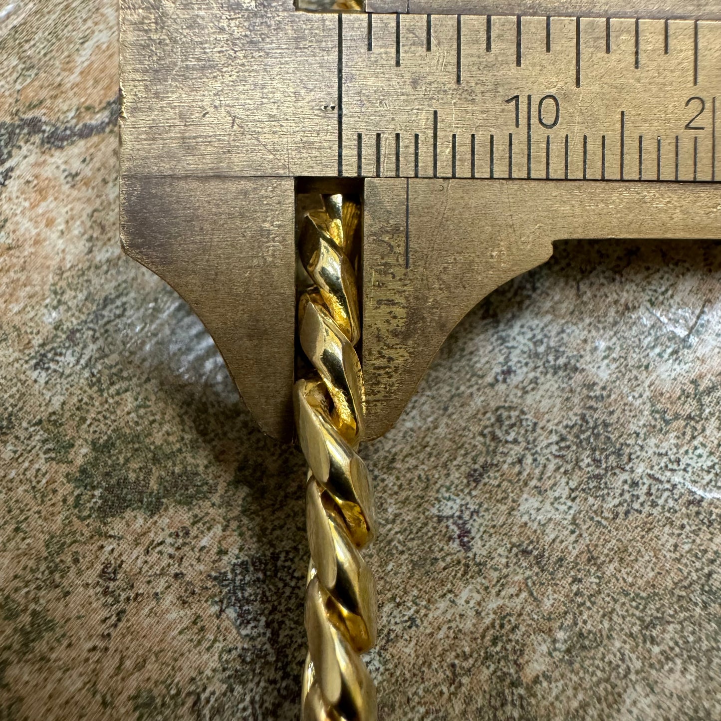Brand New Handmade Solid 14k Yellow Gold Heavyweight Miami Cuban Link Necklace (22”)