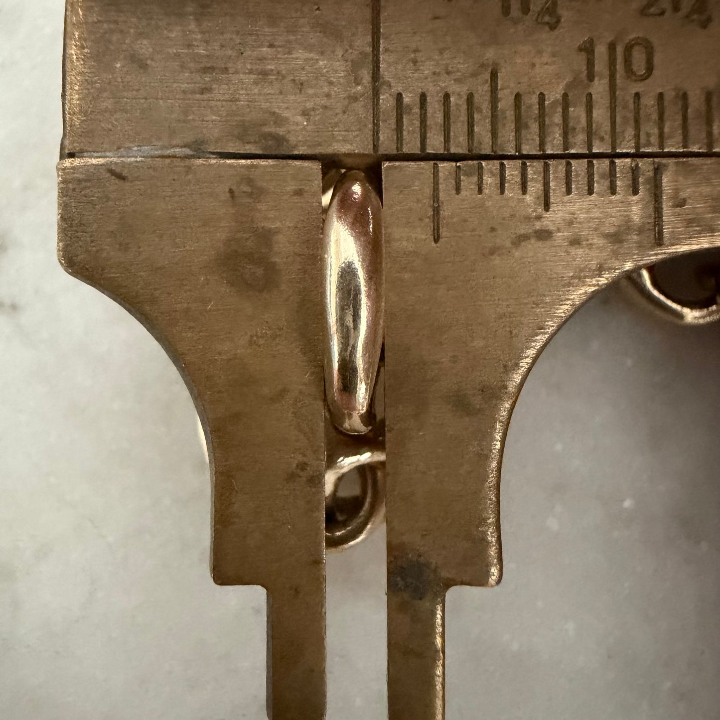 Vintage Fully Solid 14k Yellow Gold Heavyweight Chaine D’ Ancre Puffed Mariner Link Bracelet (7.5”)
