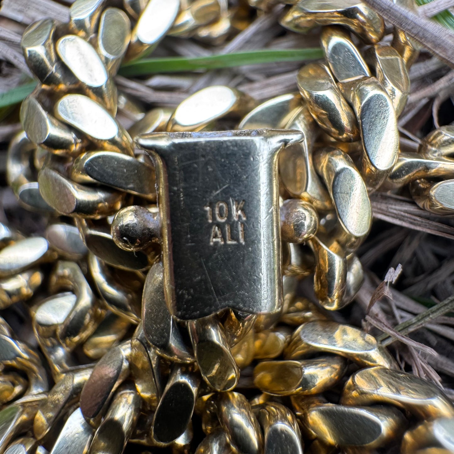 Classic Solid 10k Yellow Gold Heavyweight Miami Cuban Link Necklace (18.5”)