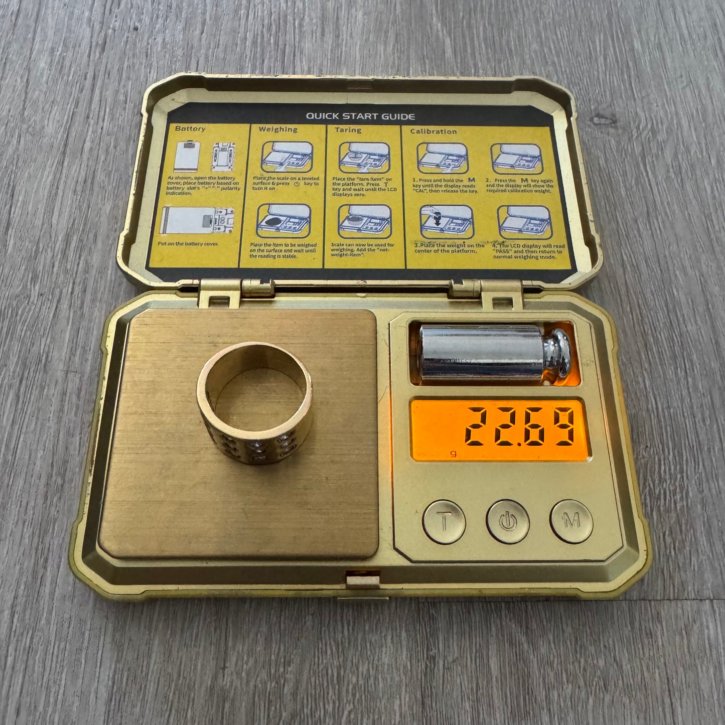 Vintage Solid Heavyweight 18k Yellow Gold 1.5ctw Natural Diamond Chunky Cigar Band (10.75-11)
