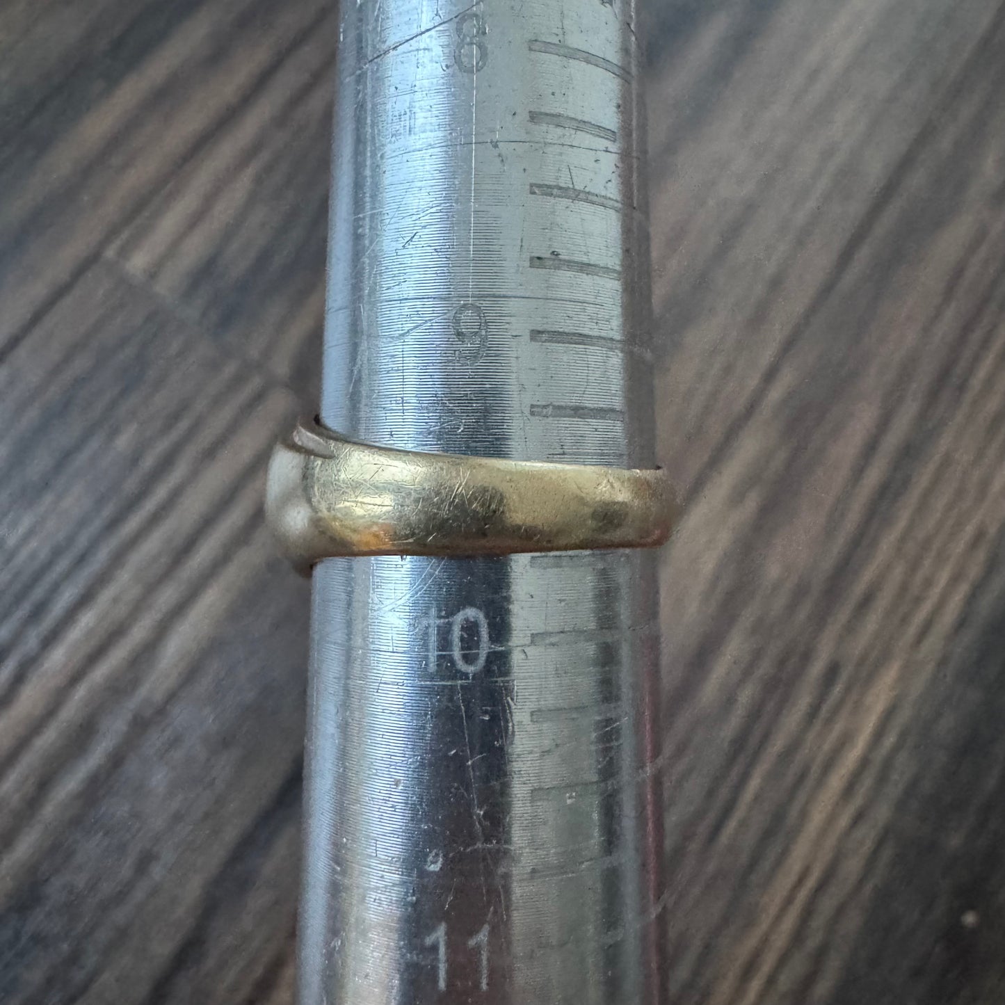 Vintage Solid 14k Yellow Gold Natural Diamond Pink Spinel Tony Soprano Pinky Ring (9.5)
