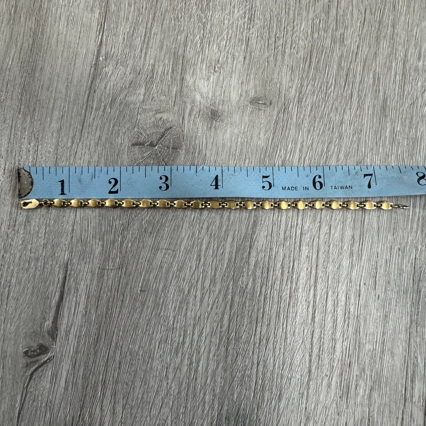 1970’s Cartier Solid 18k Yellow Gold Mariner Anchor “Tortue” Link Bracelet (7.5”)