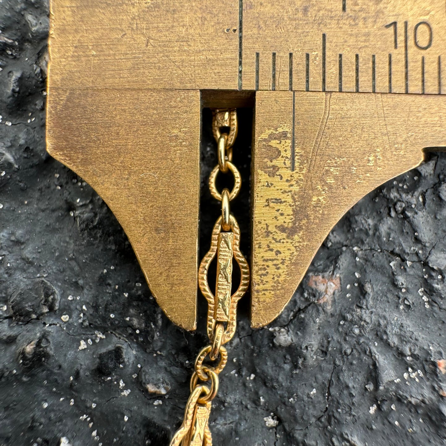 1960’s Degussa Pure 24k Gold 10g Bar .25ctw Diamond Necklace (16”)