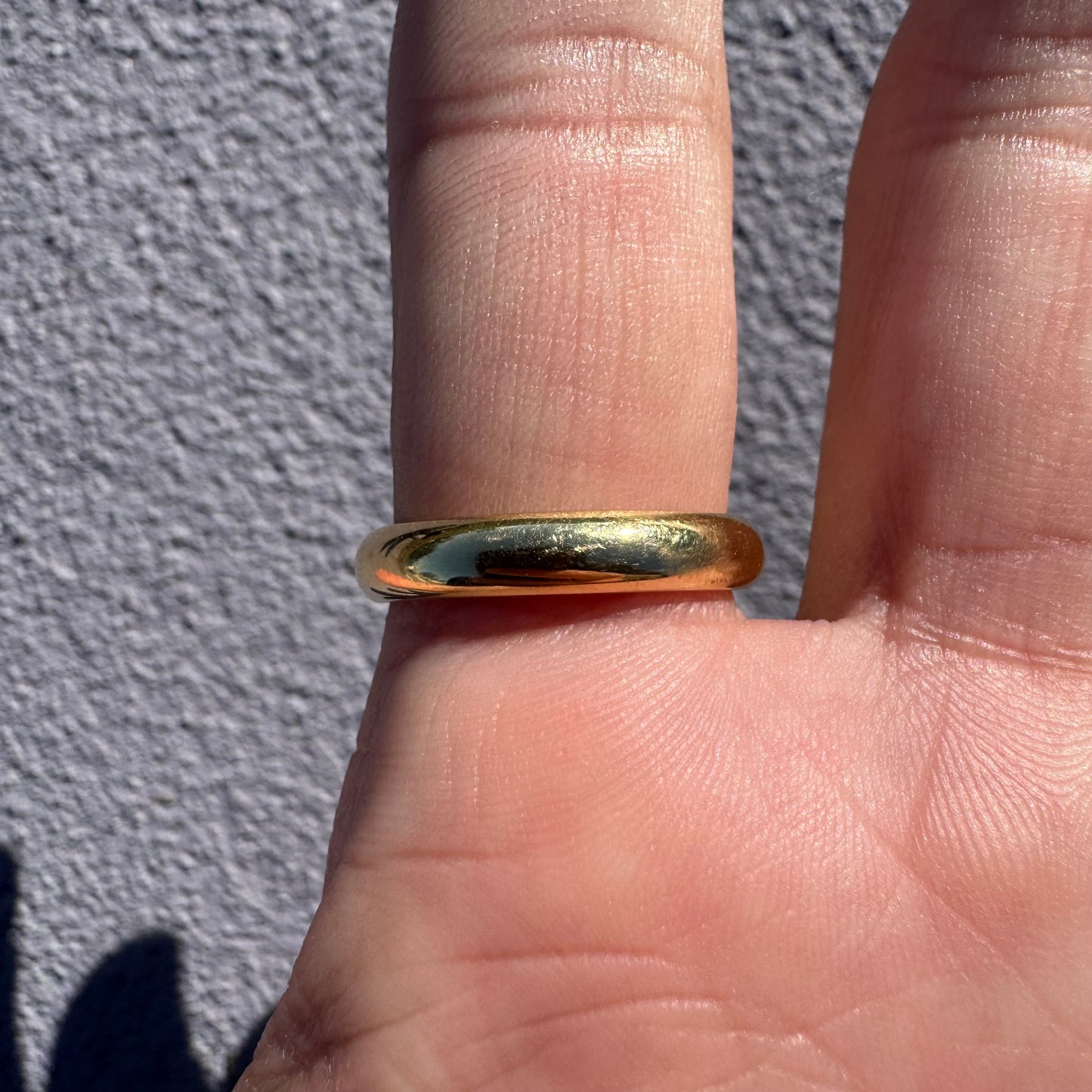 Vintage Tiffany & Co. Solid 18k Yellow Gold Donut Band Ring (10)