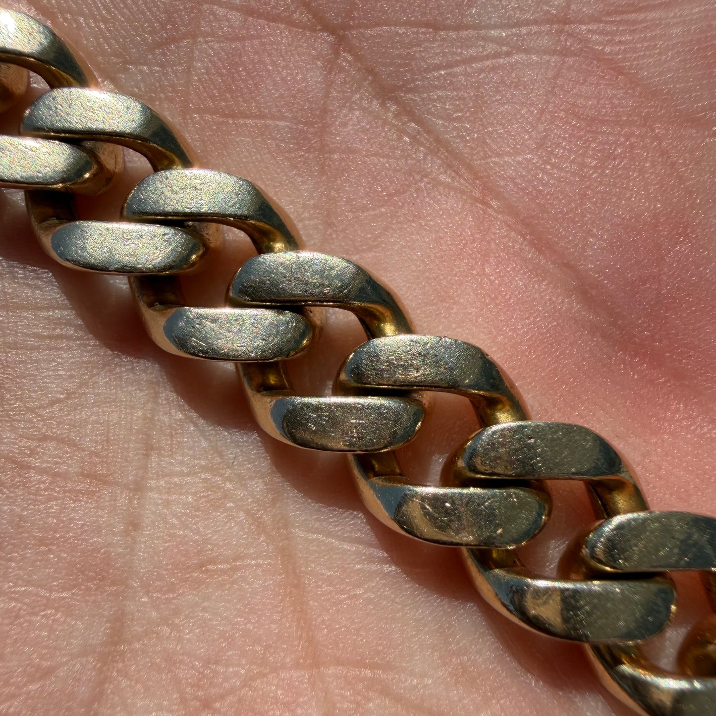 Solid 14k Yellow Gold 5.0ctw Natural Diamond Encrusted Cuban Link Bracelet (8.25”