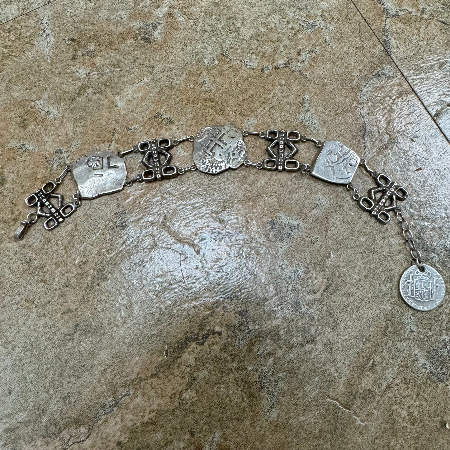 Coin bracelet