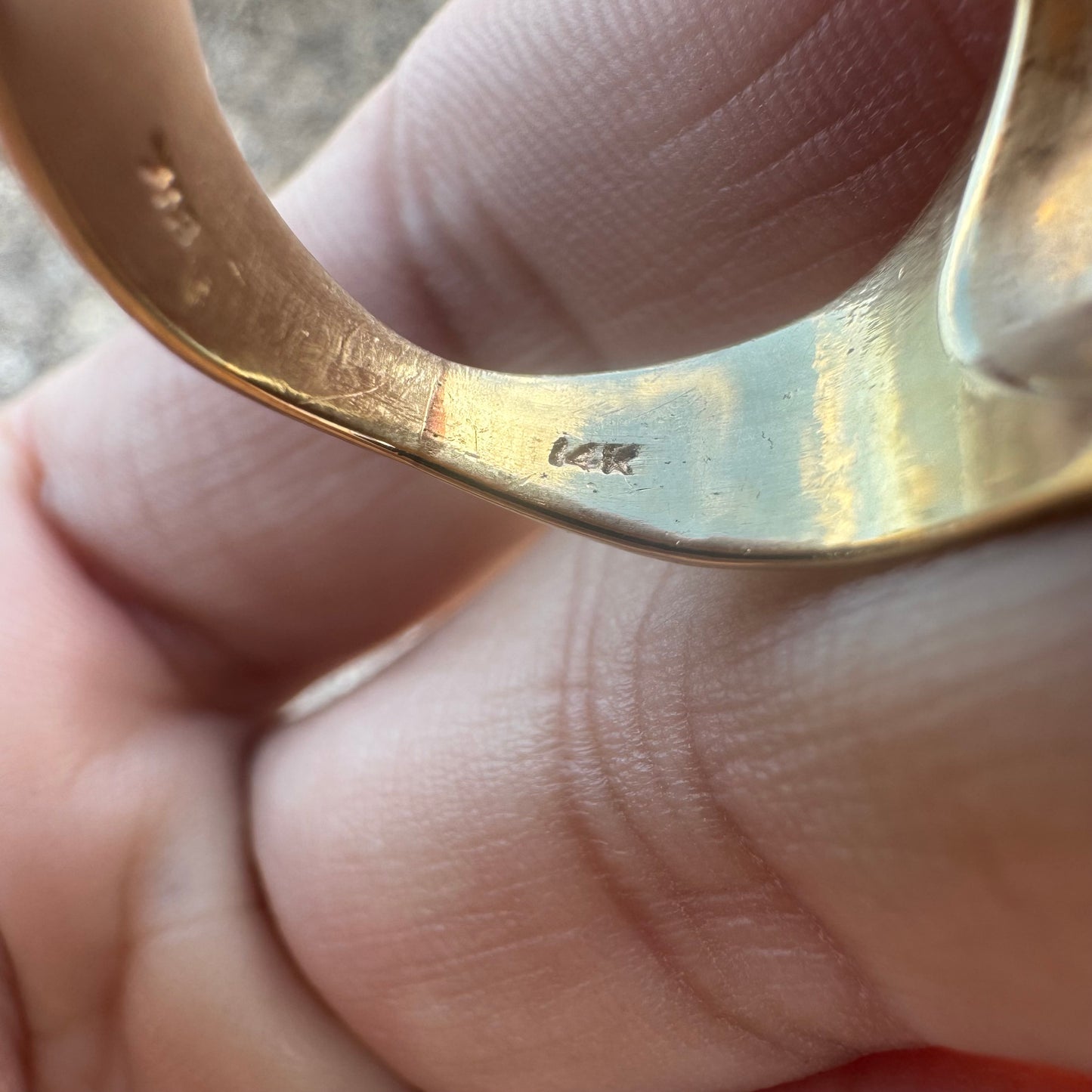 1853 $1 Gold Liberty Coin (22k) Solid 14k Yellow Gold Natural Diamond Halo Nugget Ring (7)