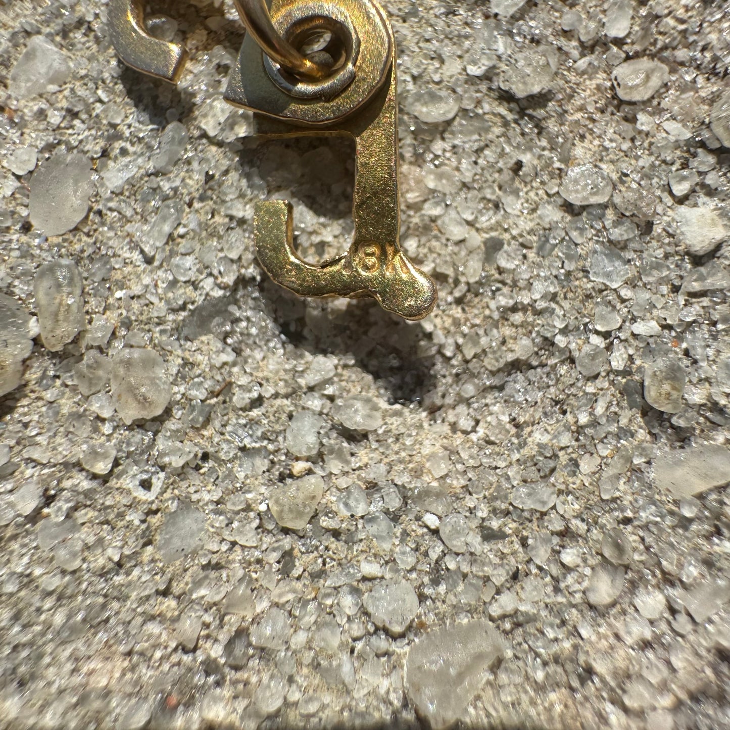 Mid-Century Solid 18k Yellow Gold Handcrafted Cuban Curb Link Necklace (21.25”)