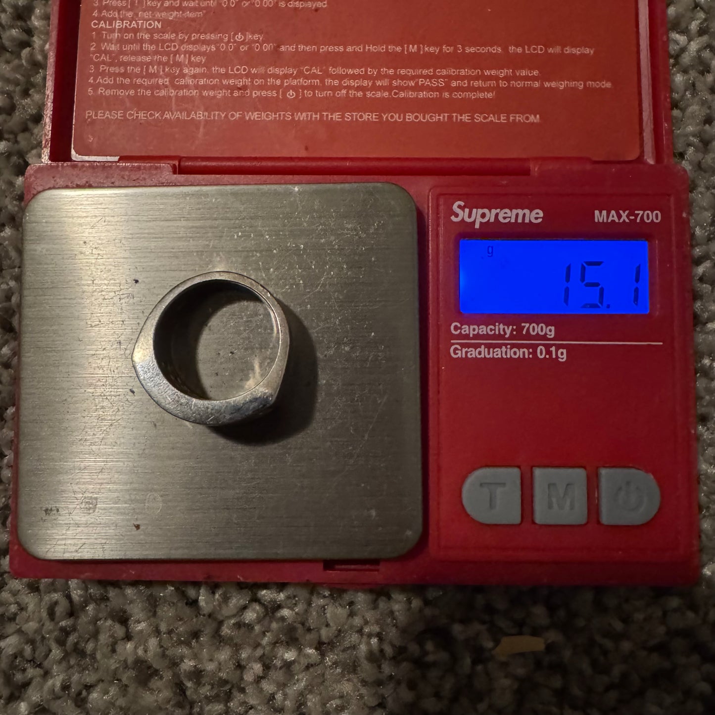 Vintage Solid 18k White Gold Invisible Set 2.5ctw VS Natural Diamond Ring (7)