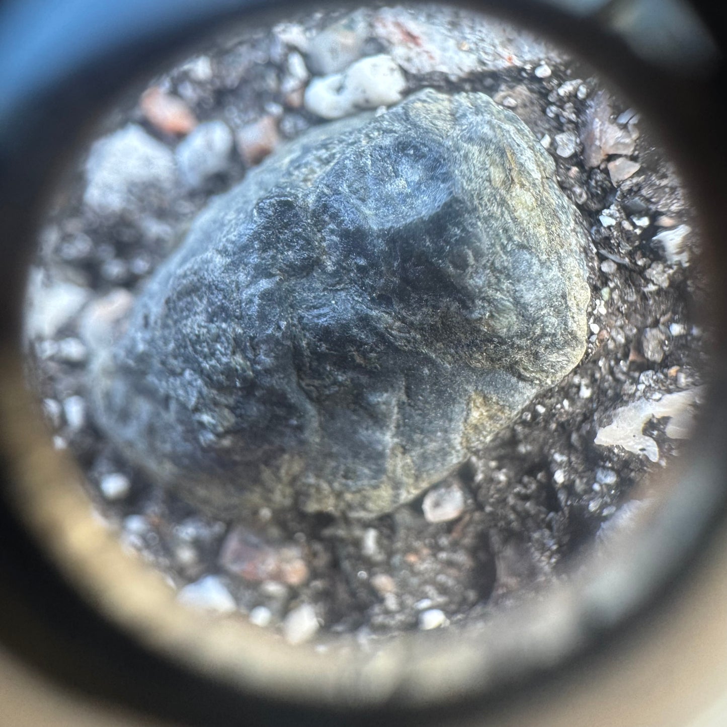 Vintage Solid 14k Yellow Gold Nugget Jewelers Loupe