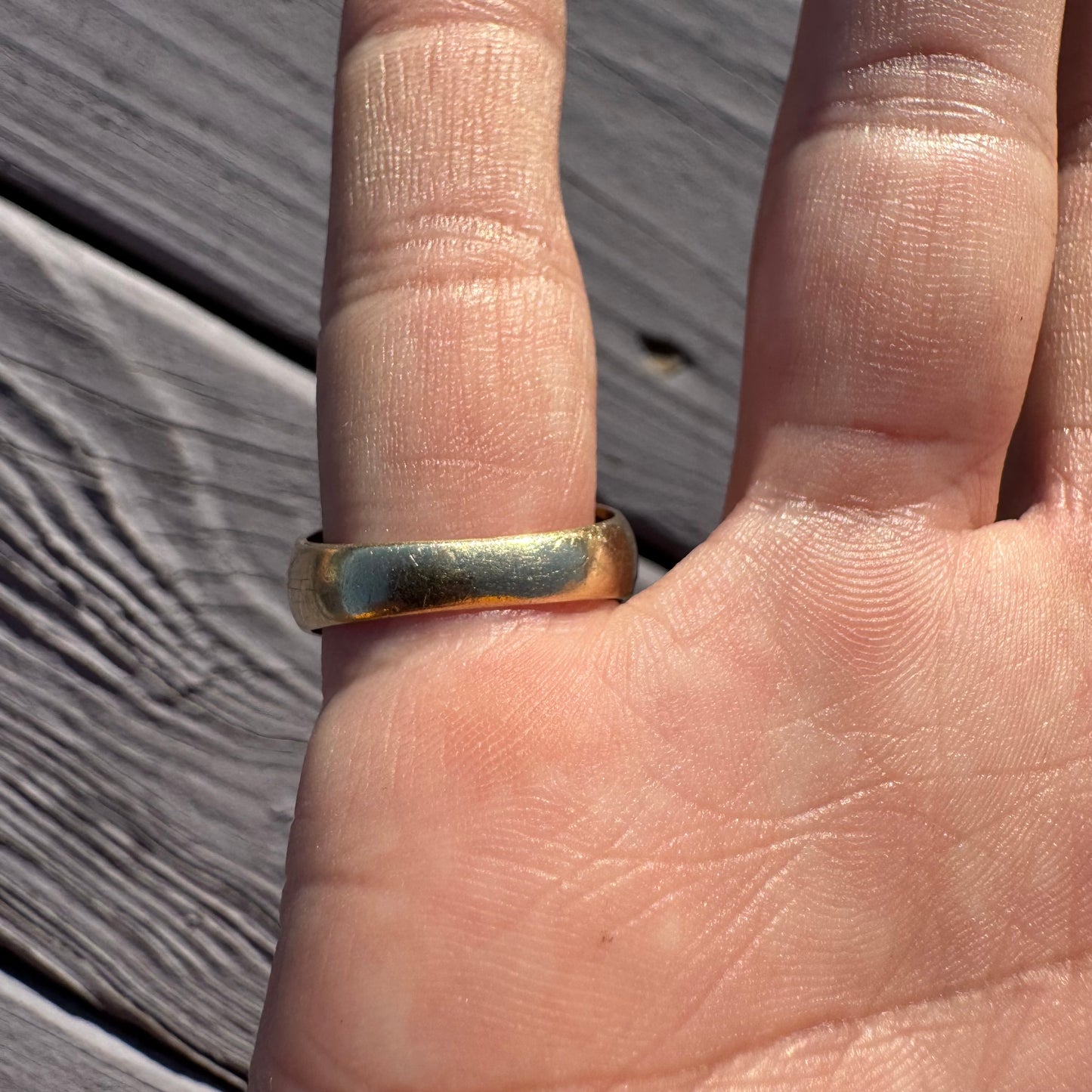 Vintage Solid 14k Yellow Gold Natural Diamond Pink Spinel Tony Soprano Pinky Ring (9.5)