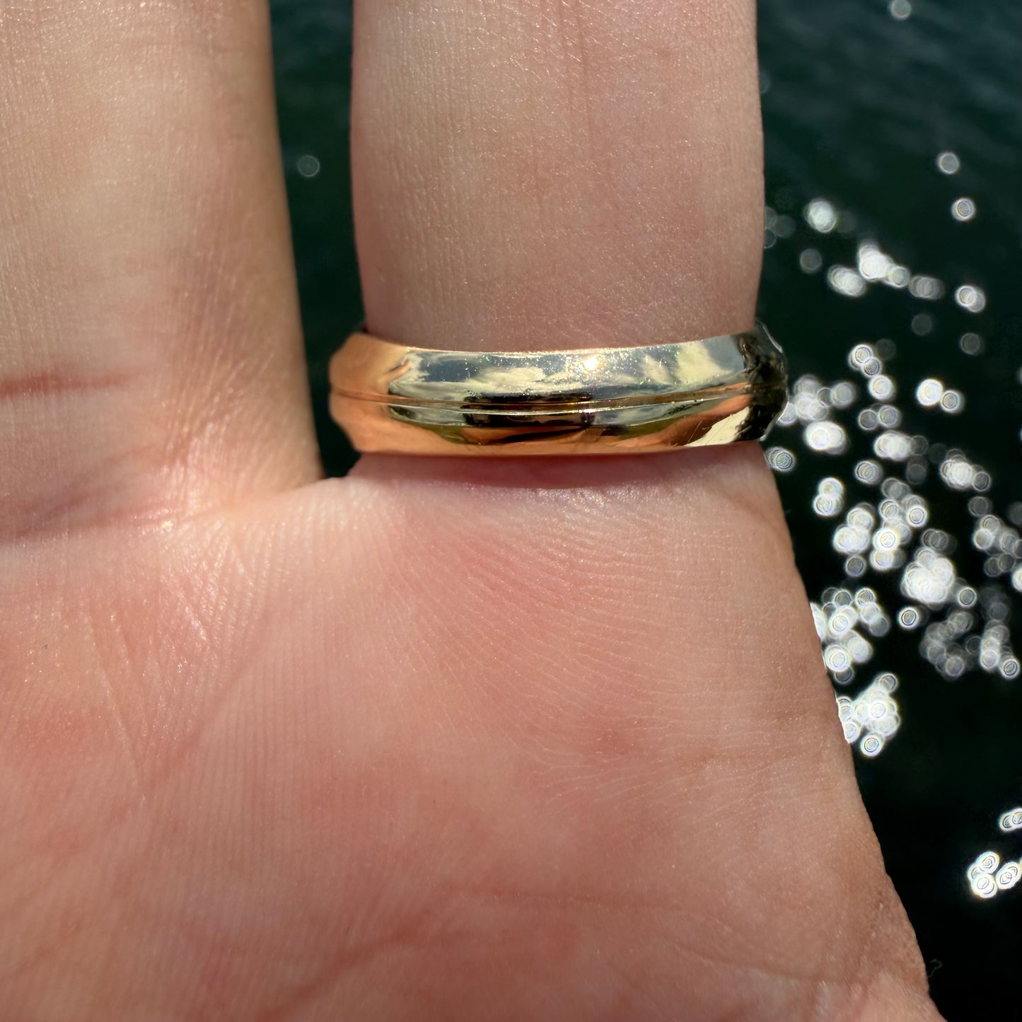 1930’s Solid 14k Yellow Gold Hermes Carved Carnelian Intaglio Signet Ring (11)
