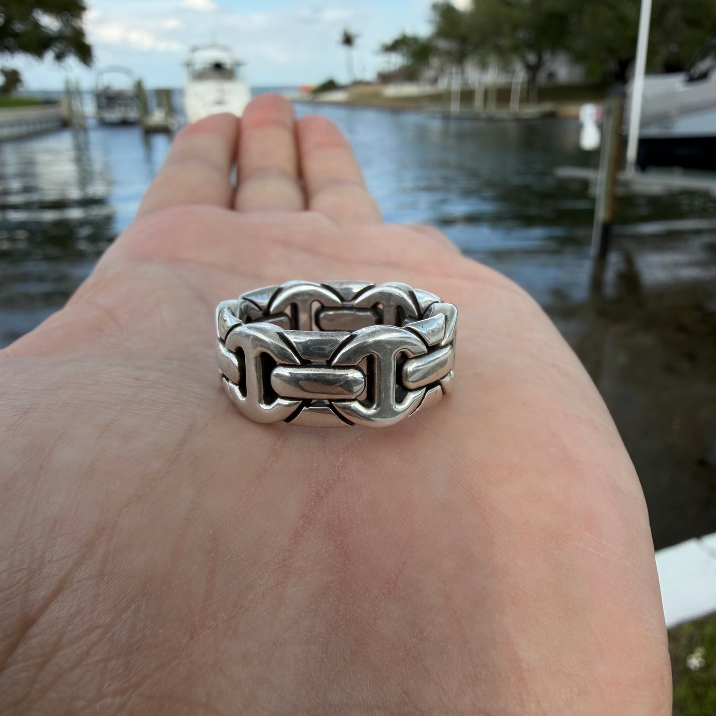 Hoorsenbuhs Solid Sterling Silver .925 “Wall Classic” Ring (11)