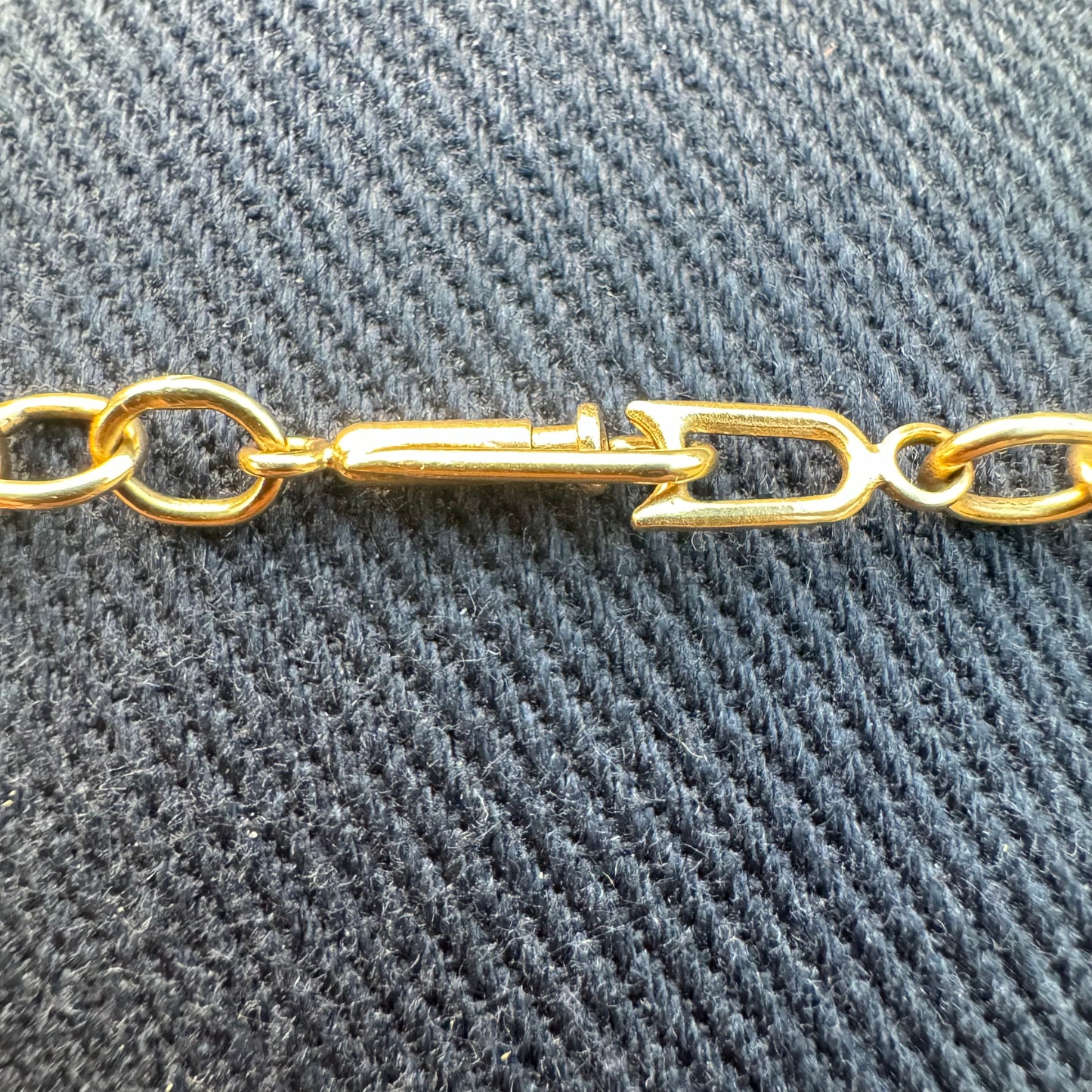 1970’s Solid 14k Yellow Gold Cable Link Necklace (18”)