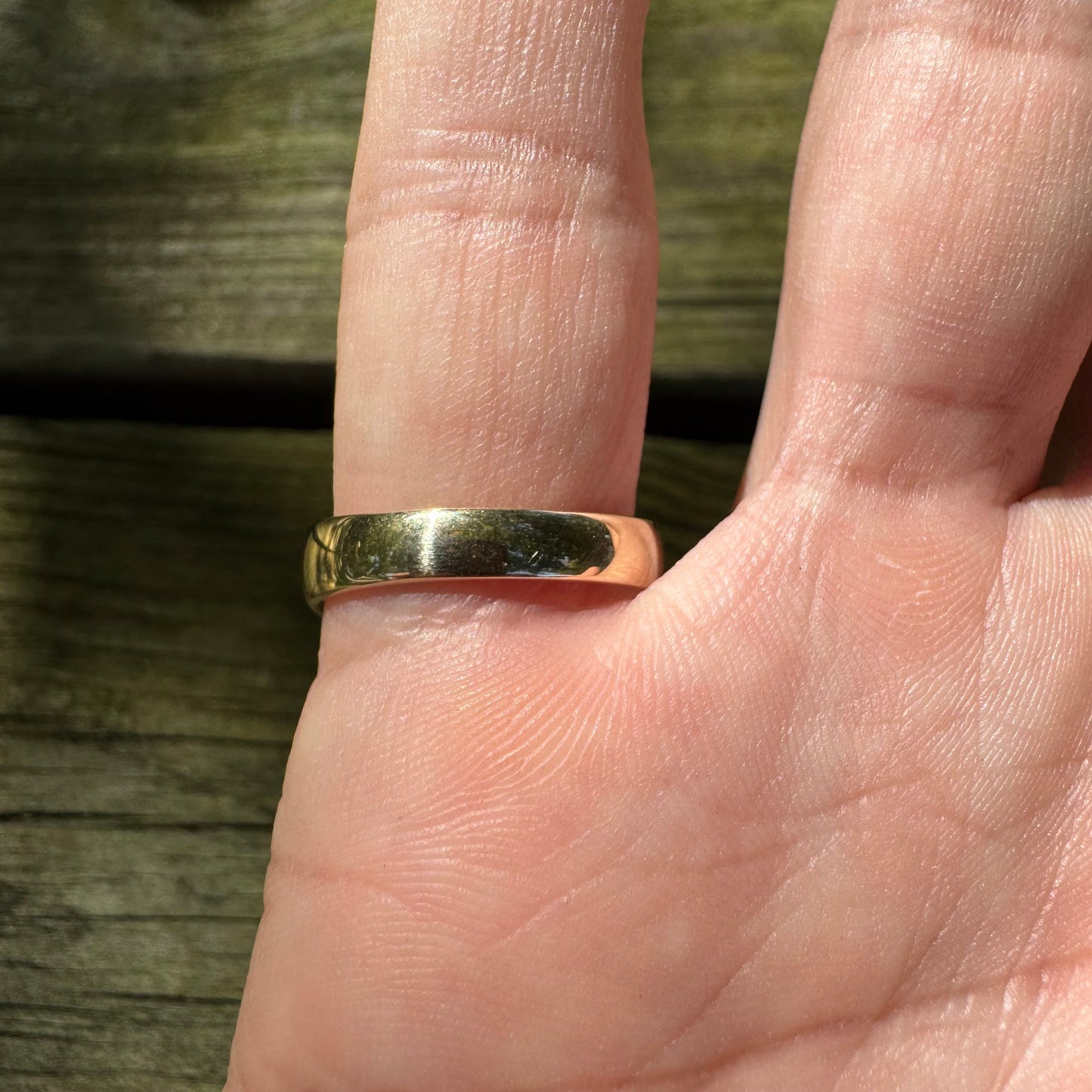 Vintage 14k Yellow Gold Tony Soprano Natural Diamond & Rhodolite Garnet Pinky Ring