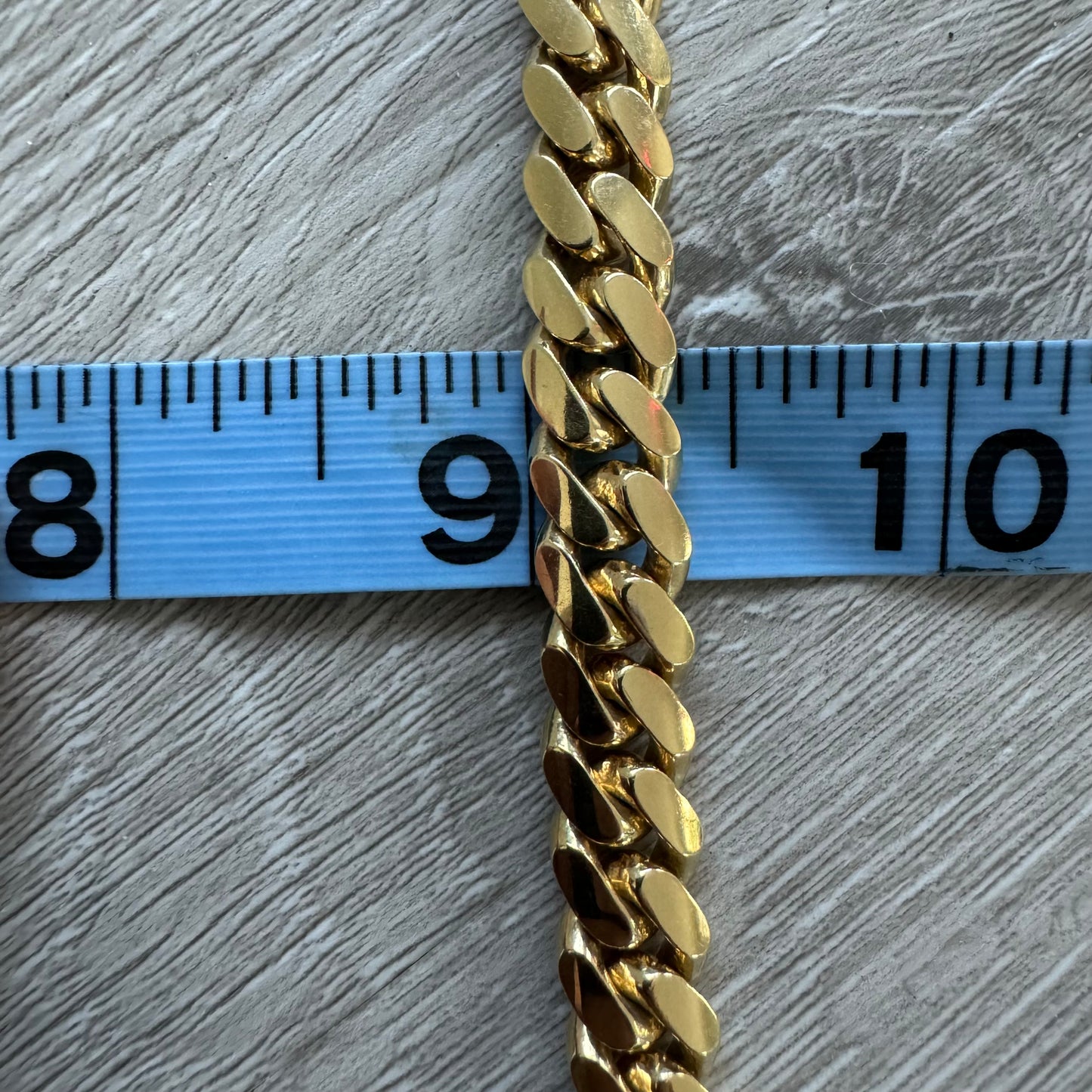 Near Mint Condition Solid 14k Buttery Yellow Gold Super Heavyweight Miami Cuban Link Necklace (20”)
