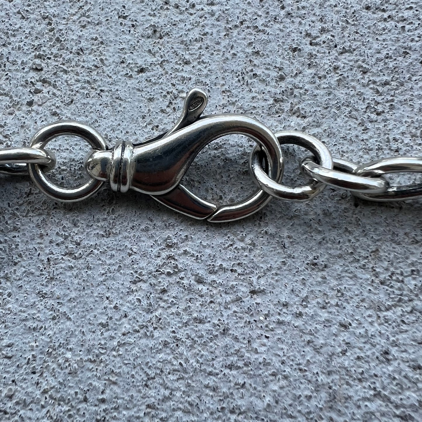 Custom Solid Sterling/.925 Heavyweight Barbed Wire Necklace (20.5”)