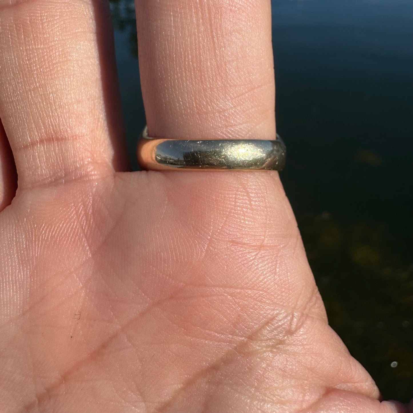 1670’s Spanish Cob 14k Yellow Gold Coin Ring (11.5)