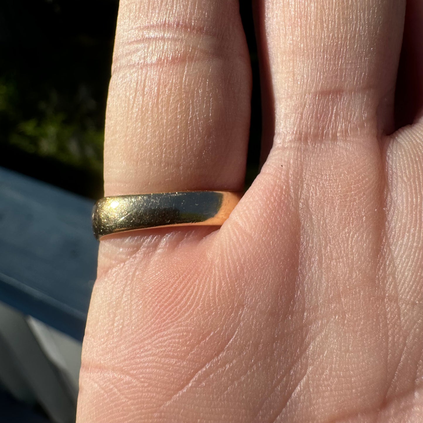 Vintage 14k Yellow Gold Tony Soprano Natural Diamond & Rhodolite Garnet Pinky Ring (7.5)