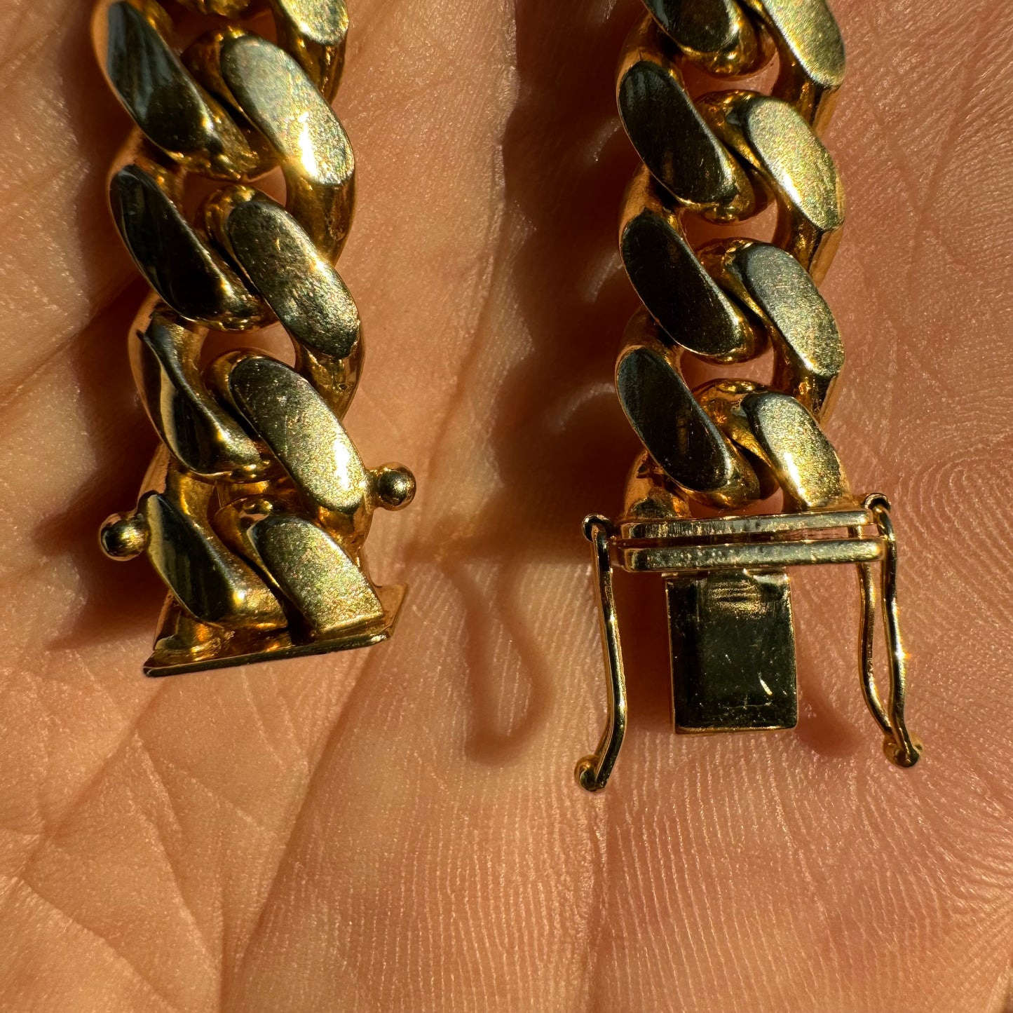 Near Mint Condition Solid 14k Buttery Yellow Gold Super Heavyweight Miami Cuban Link Necklace (20”)