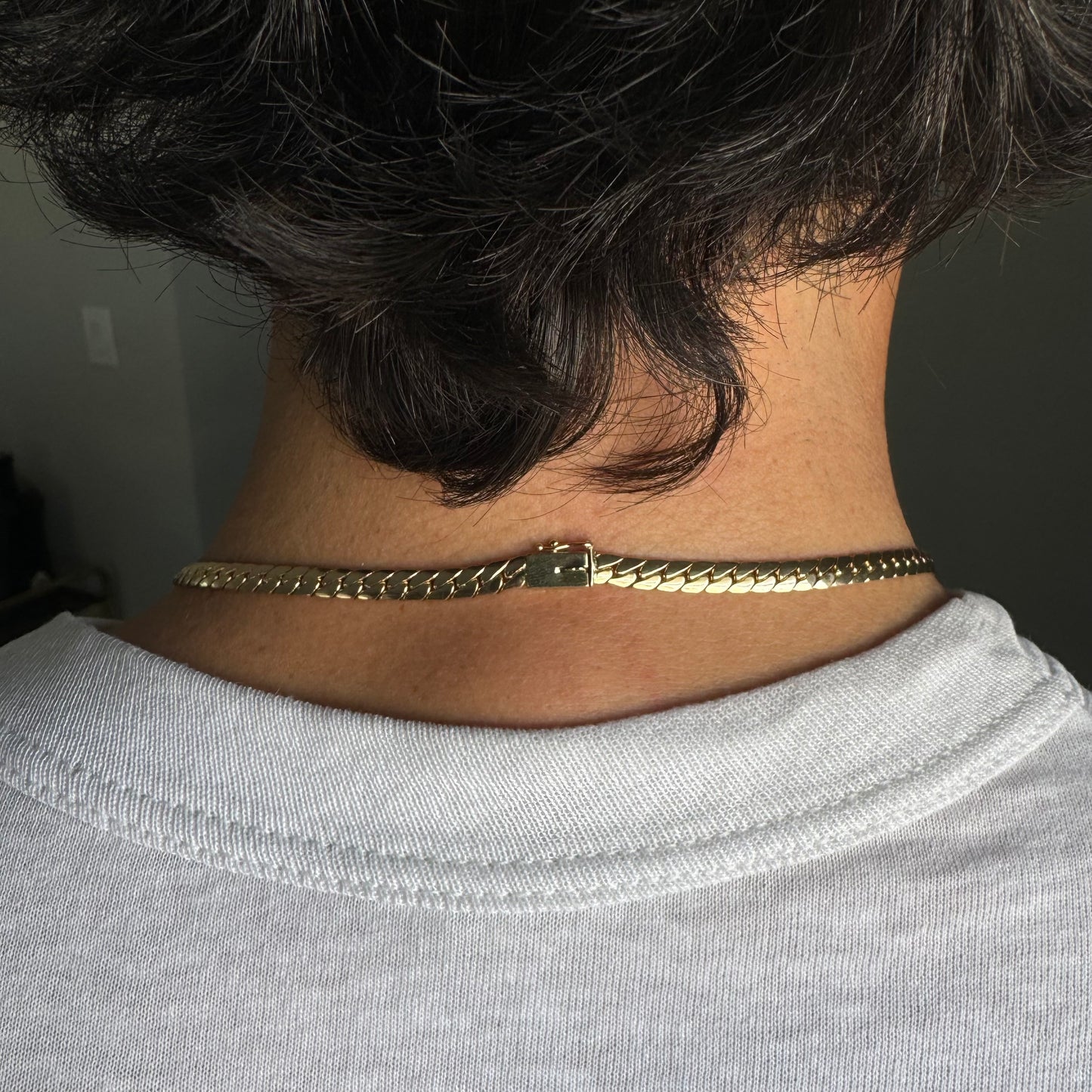 1970’s Solid 14k Yellow Gold Old School Miami Cuban Link Necklace (18.25”)