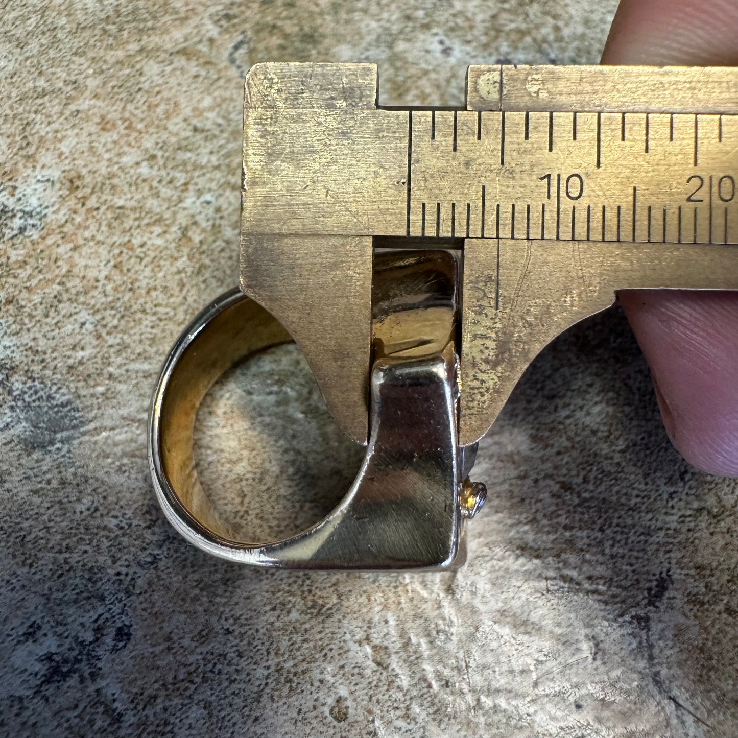 Custom Made Solid 14k Yellow Gold Super Heavyweight 1.25ctw Natural Diamond 6.0ct Moissanite Star Ring (9.5)