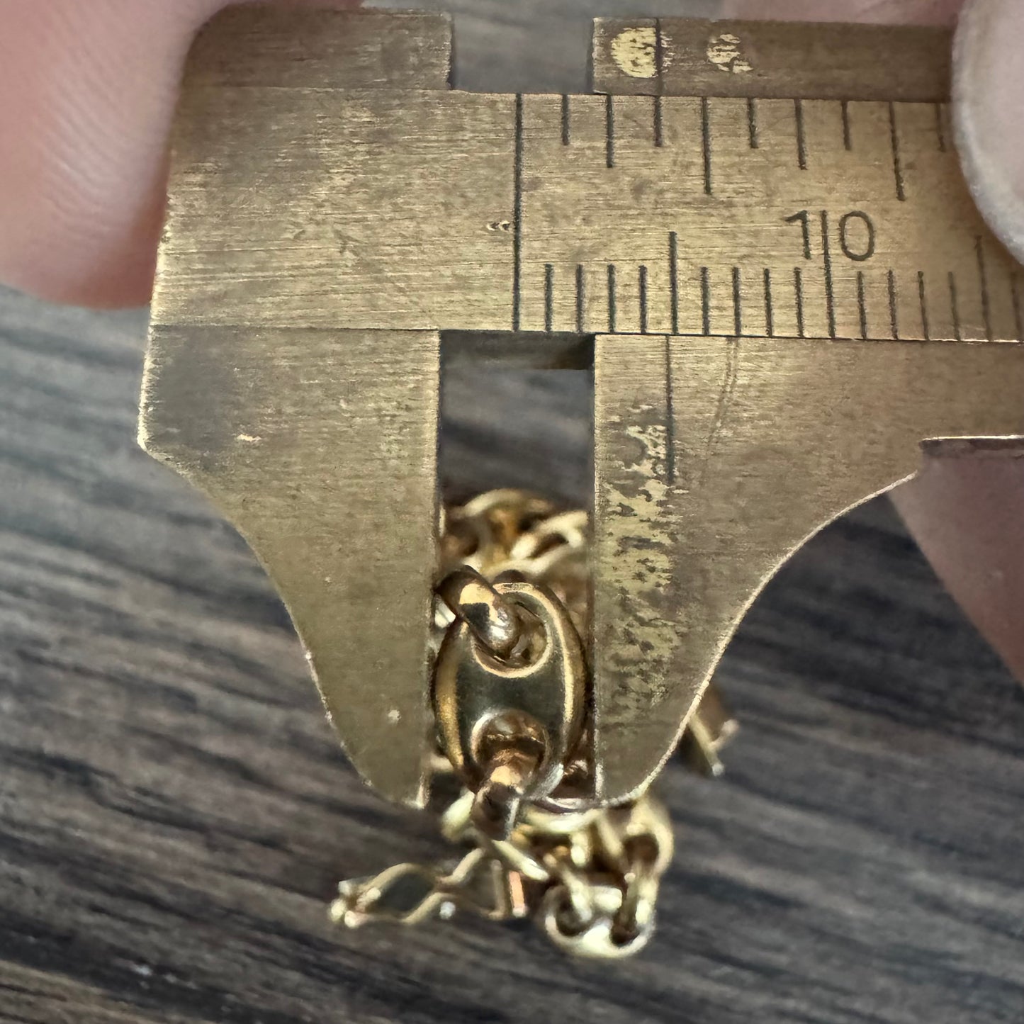 1970’s UnoAerre Solid 14k Yellow Gold Puffed Mariner Link Bracelet (7.5”)