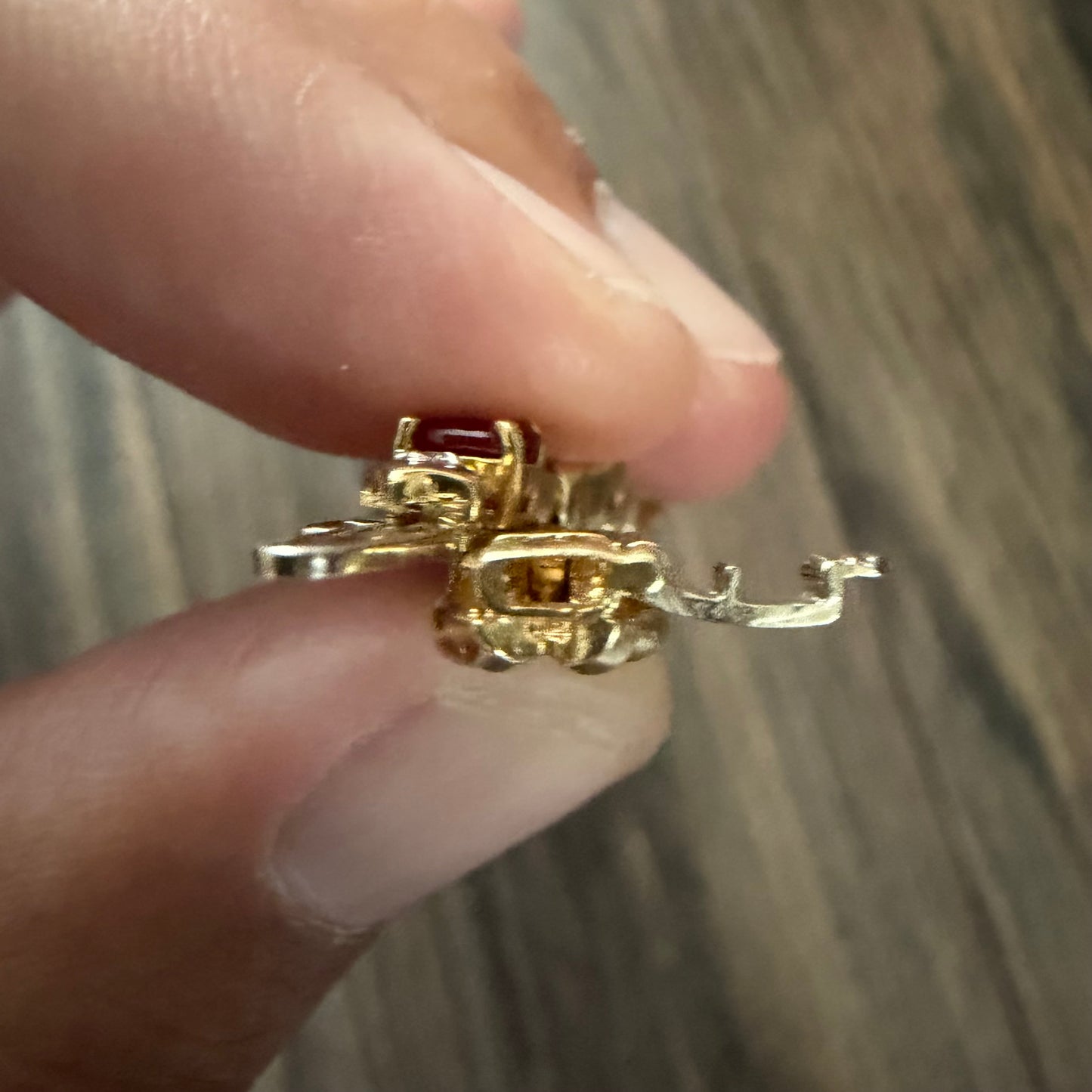 Vintage Solid 14k Yellow Gold Heavyweight 2.75ctw Natural Ruby And Diamond Bracelet (7.25”)