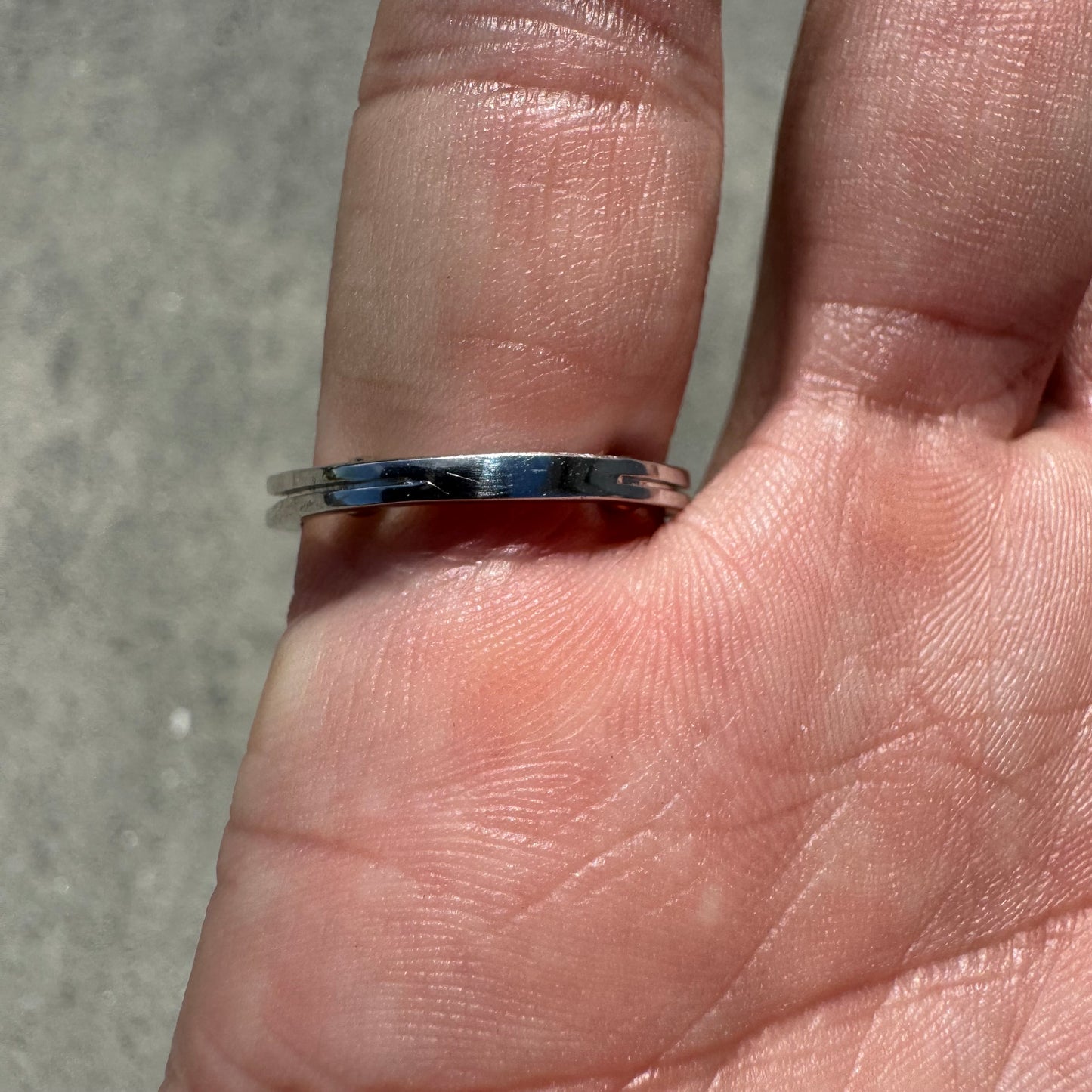 Art Deco Oscar Heyman Bros. Solid Platinum 3.8ctw Natural VS1 Diamond Cocktail Ring (5)