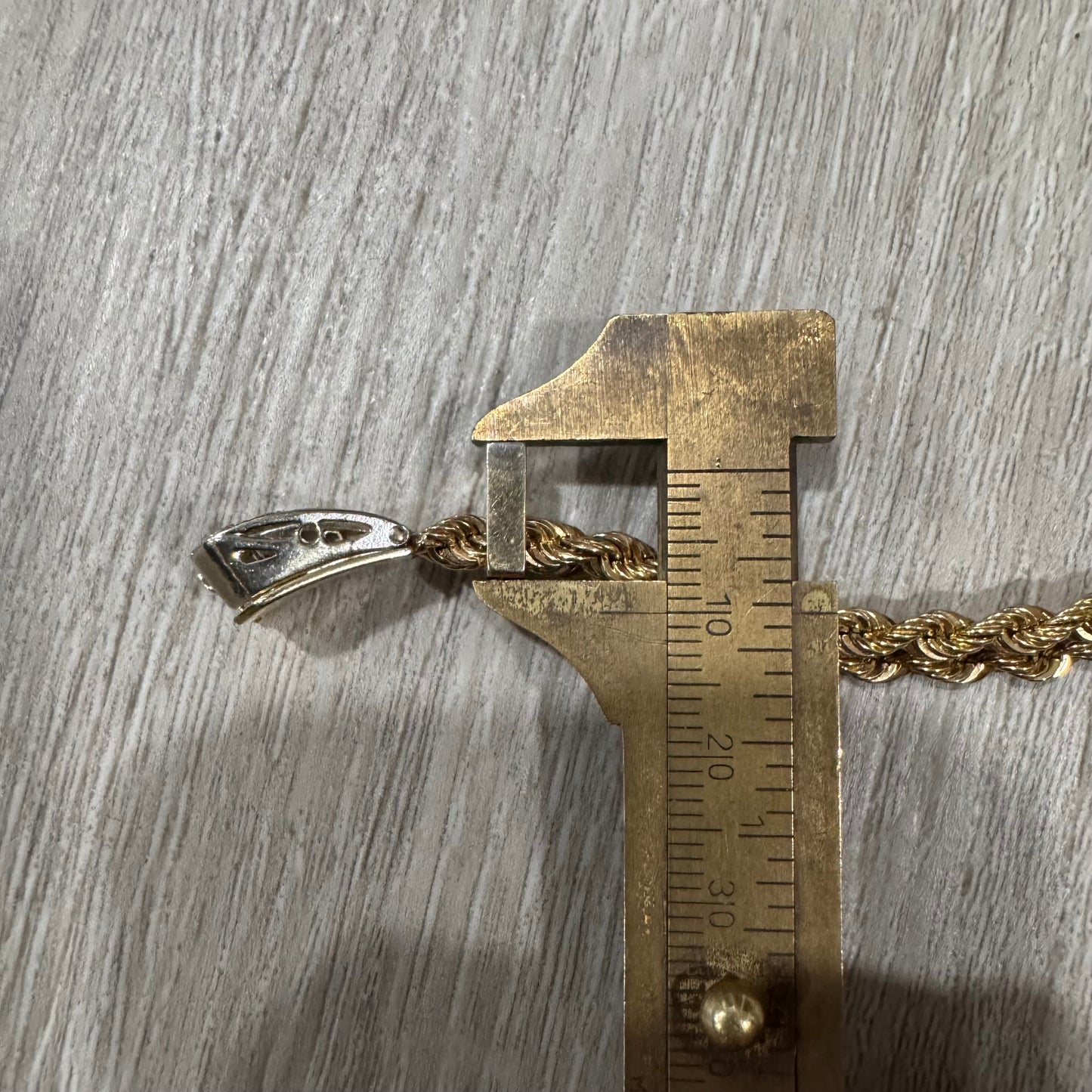 Circa 1970’s Solid 14k Yellow Gold .75ctw Natural Diamond Double Rope Belt Bracelet (Fits 5”-7”)