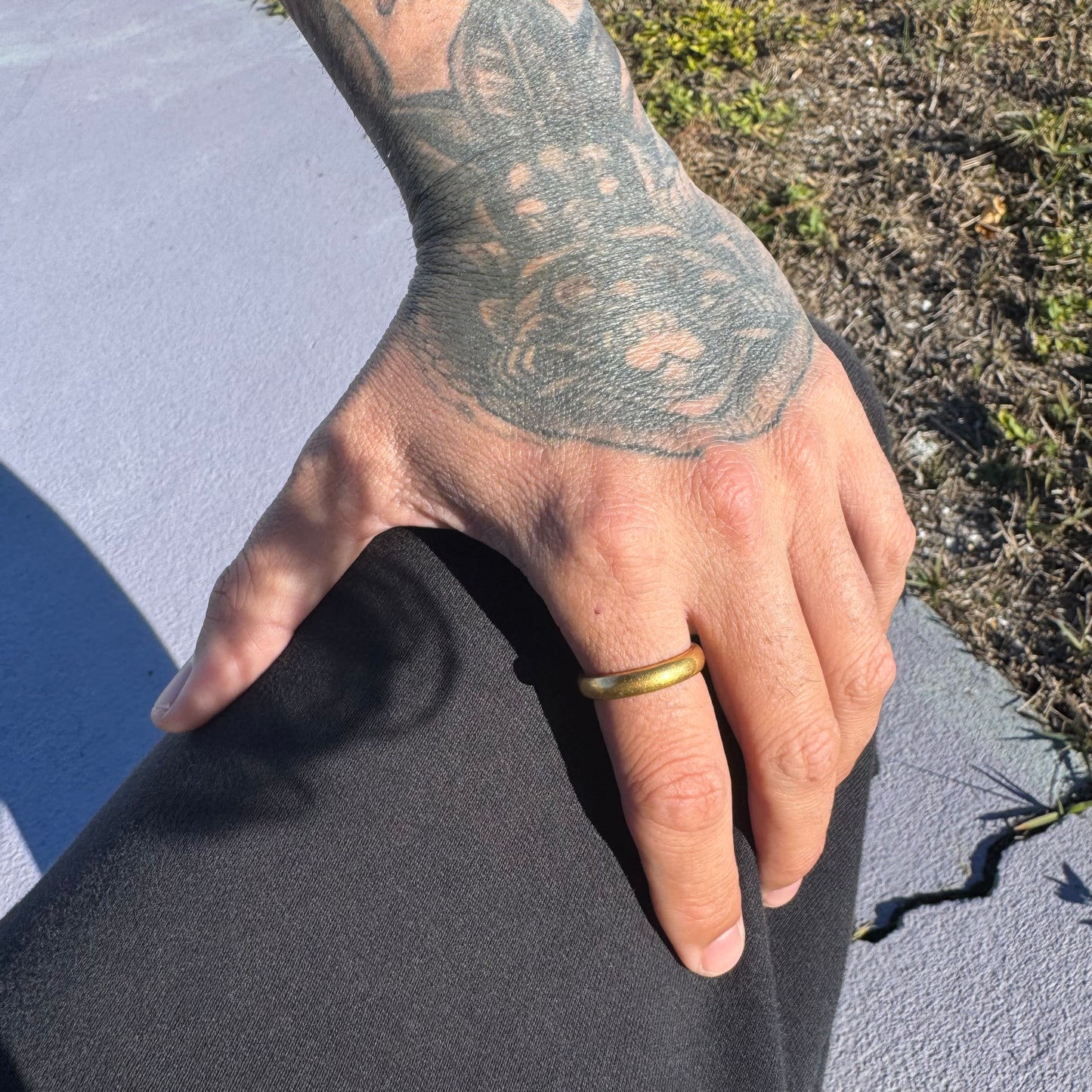 Antique Tiffany & Co. Solid 22k Yellow Gold Donut Band Ring (10)