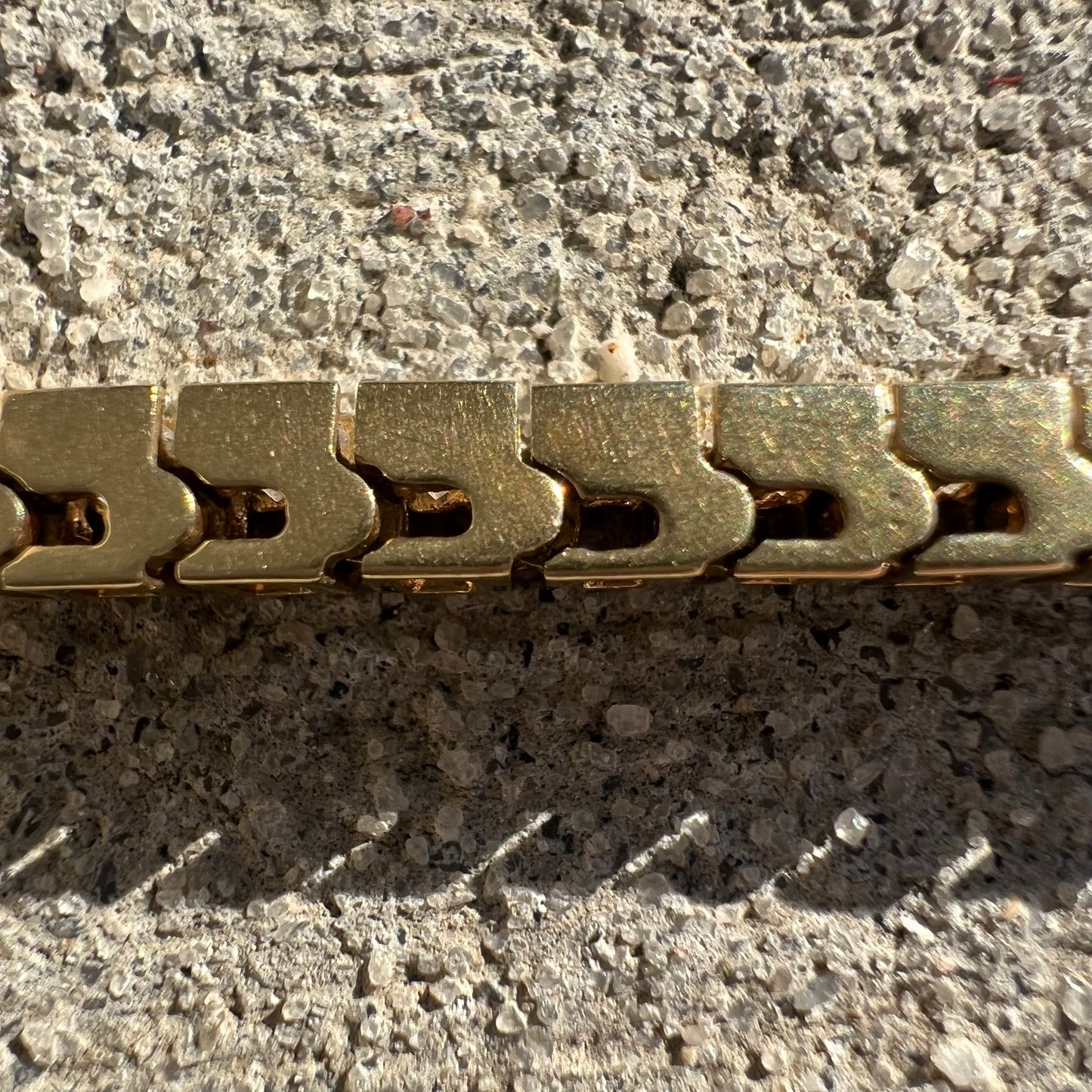 Vintage 14k Gold 4.0CTW Diamond Tennis Bracelet (7.35”)